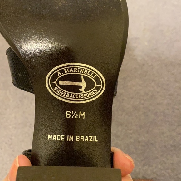 Strappy Block Heal Sandals - Picture 4 of 7